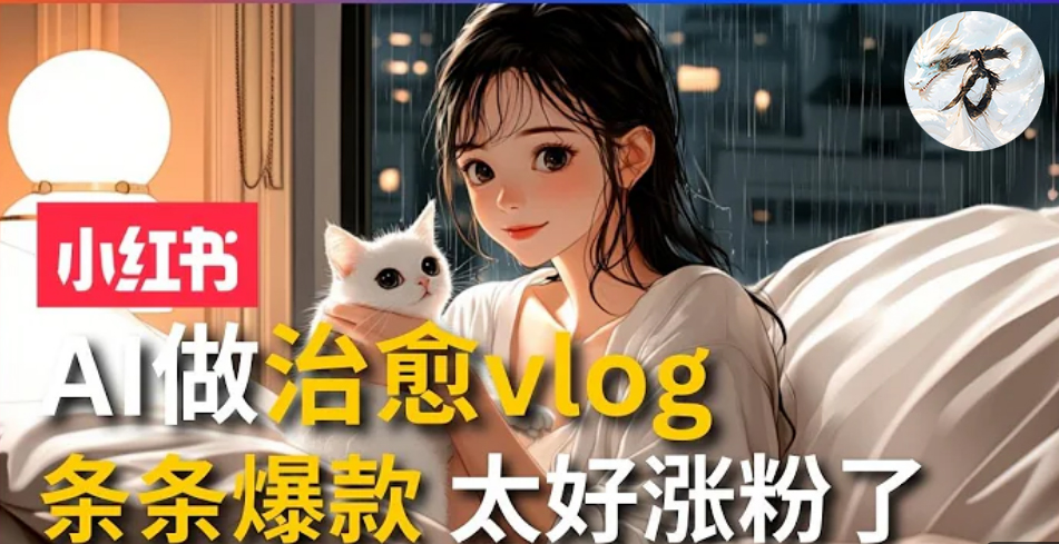 图片[1]富创吧-网创项目资源站-副业项目-创业项目-搞钱项目AI治愈系vlog动画视频，小红书7天 涨粉破千，商单报价1500+，0成本制作，日入2000+，有手就会 富创吧-网创项目资源站-副业项目-创业项目-搞钱项目富创吧